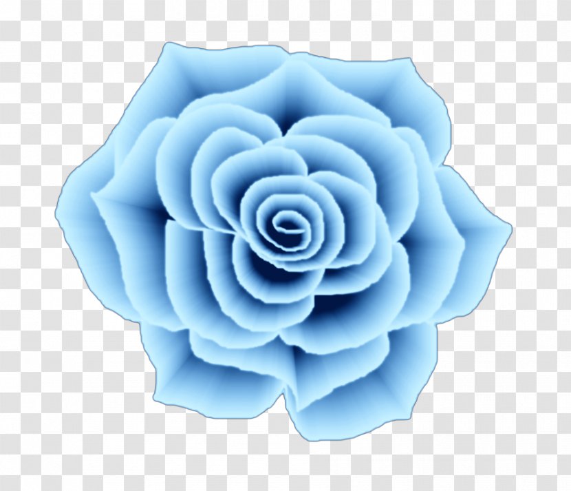 Garden Roses Blue Rose Centifolia Picture Frames - Turquoise - Dimensional Flower Transparent PNG