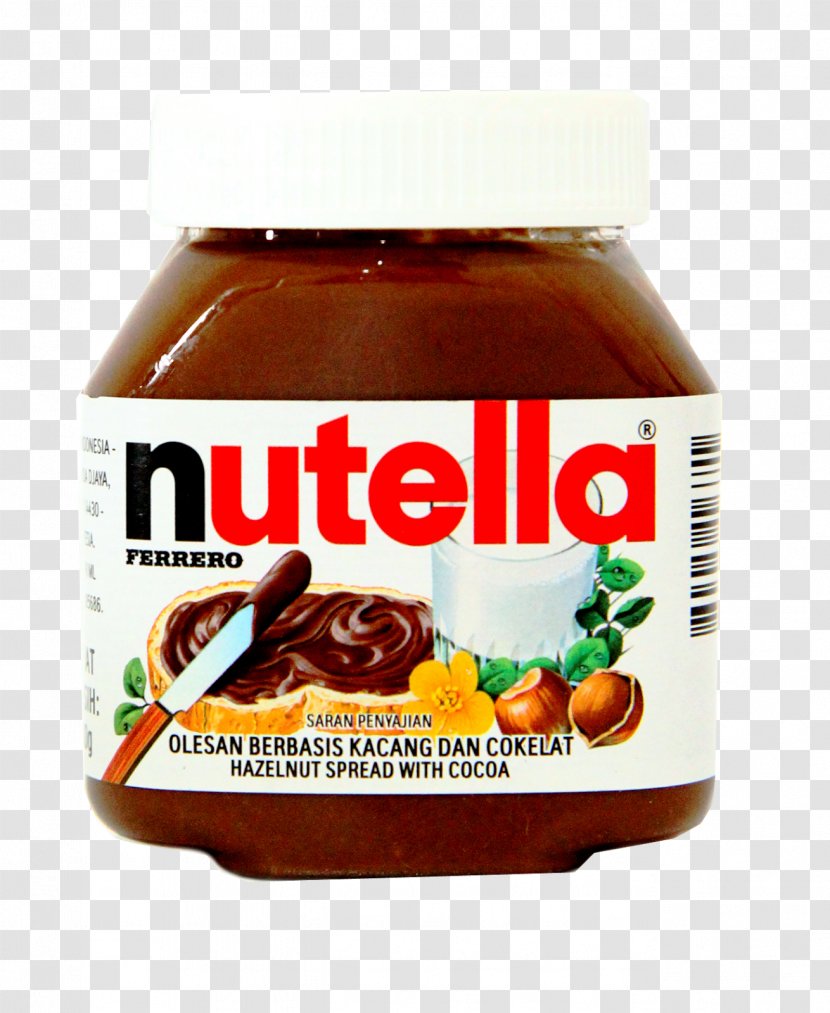 Nutella 200 G Jam Spread Cocoa Bean - Condiment - Party Transparent PNG