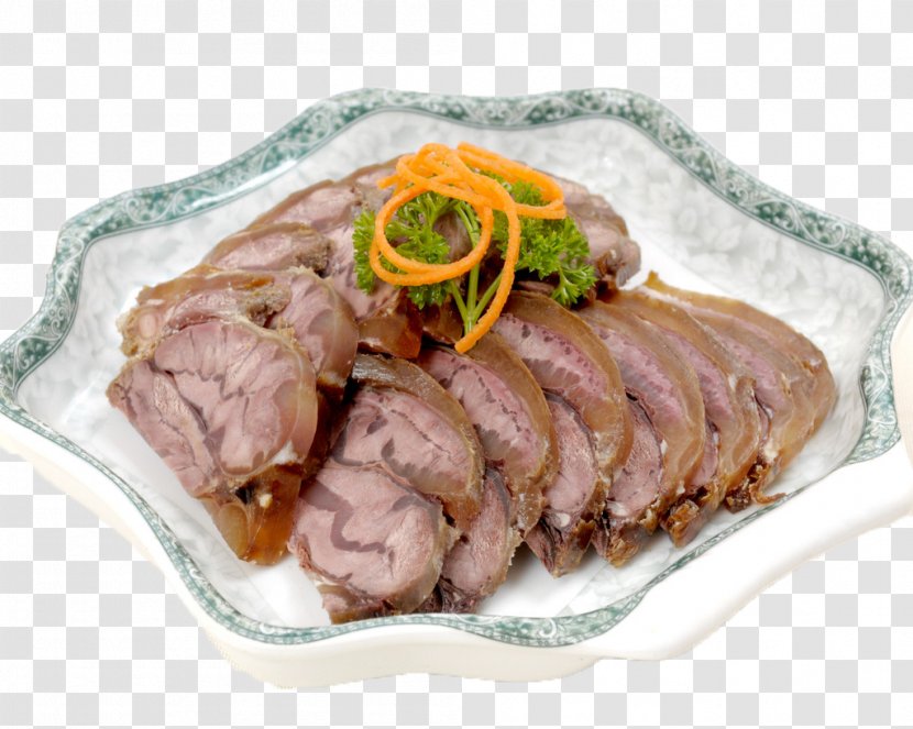 Roast Beef Asian Cuisine Sirloin Steak Meat Food - Vegetable - Jerky Transparent PNG