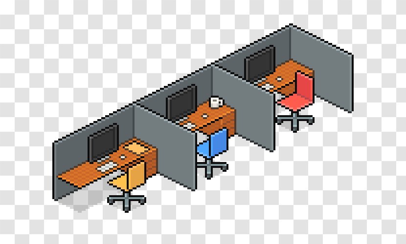 Pixel Art Isometric Projection Engineering - Adobe Systems - Road Transparent PNG