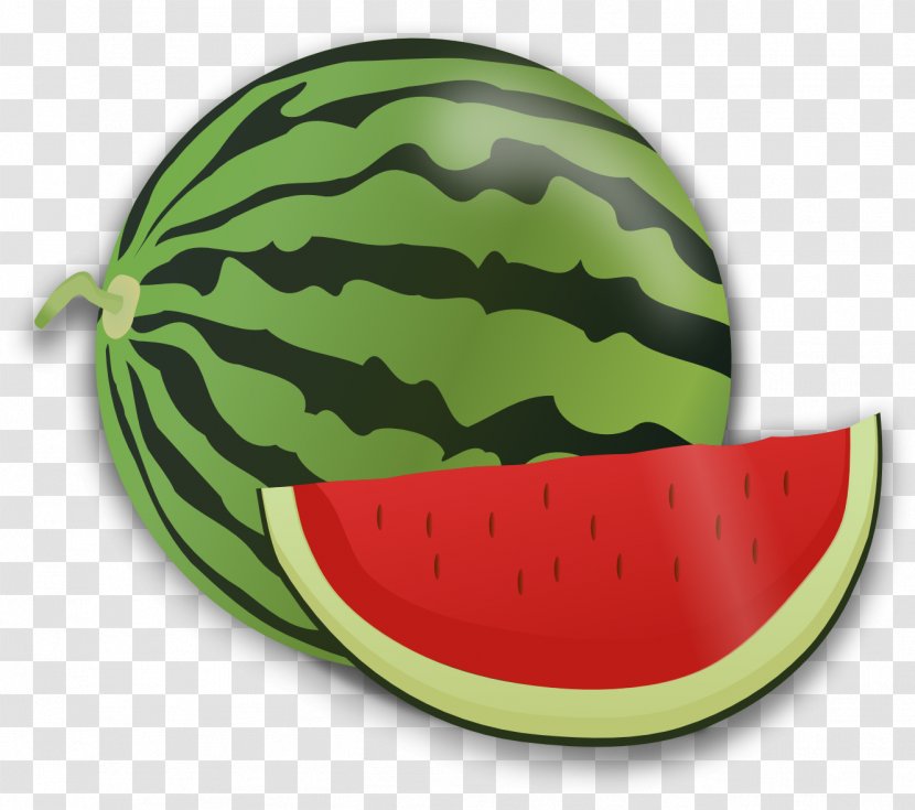 Watermelon Fruit Clip Art - Citrullus - Slice Transparent PNG