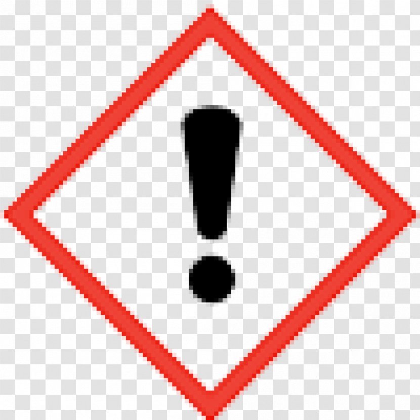Globally Harmonized System Of Classification And Labelling Chemicals Irritation GHS Hazard Pictograms Symbol - Triangle Transparent PNG