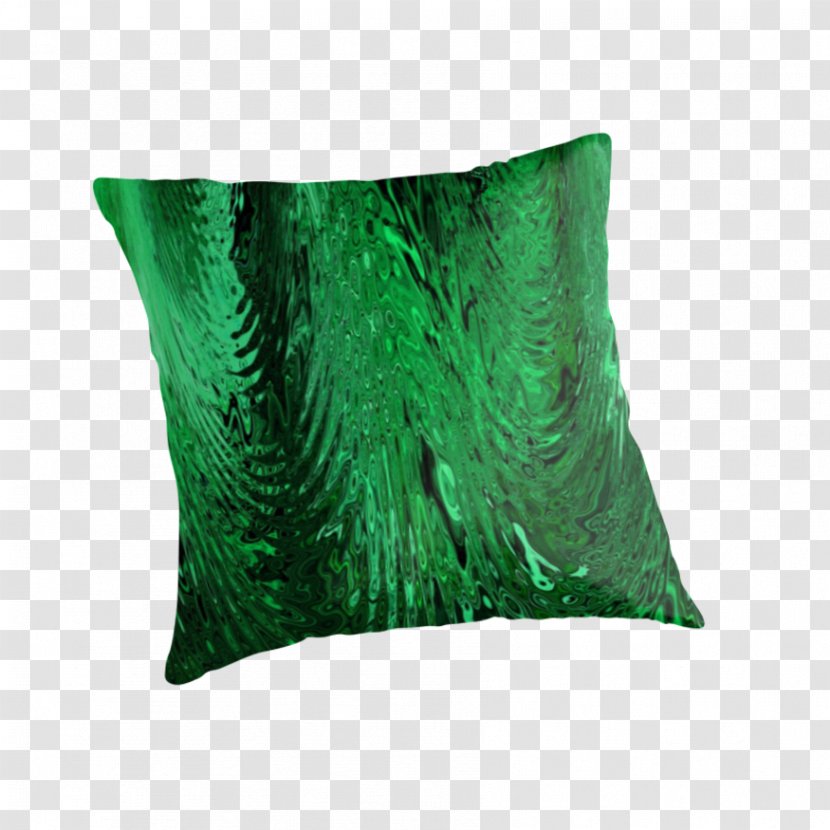Throw Pillows Cushion - Green Abstract Transparent PNG