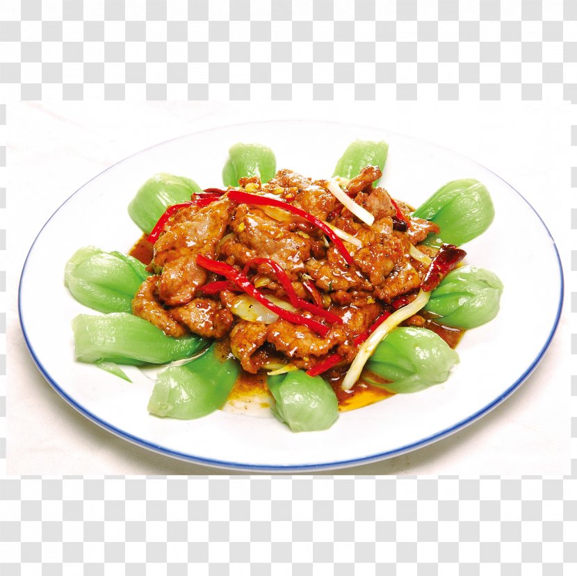 Sichuan Cuisine Zakuski Twice Cooked Pork Stuffing Pepper - Cartoon - Black Beef Transparent PNG