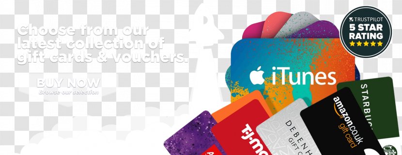 Apple Gift Card ITunes Brand Logo - Watercolor - Modern Giftcard Transparent PNG
