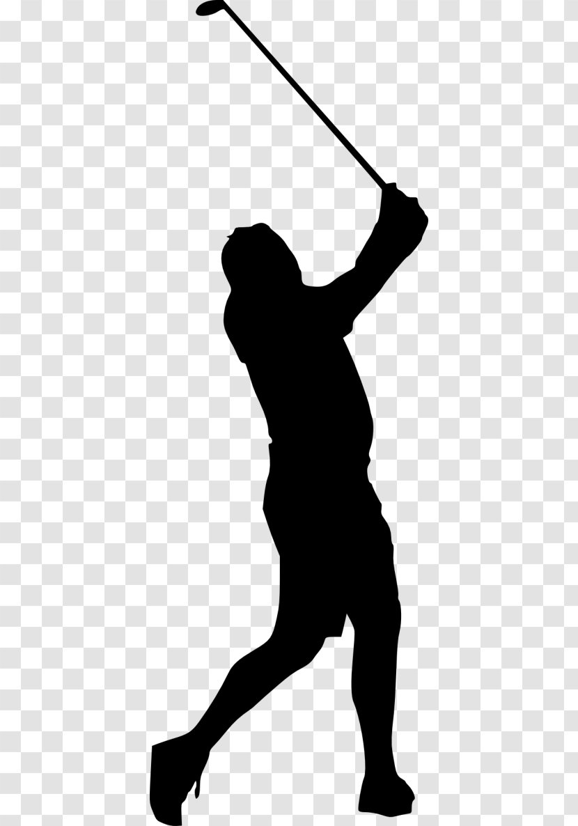 Clip Art Silhouette Golf Transparency - Standing - Archer Transparent PNG