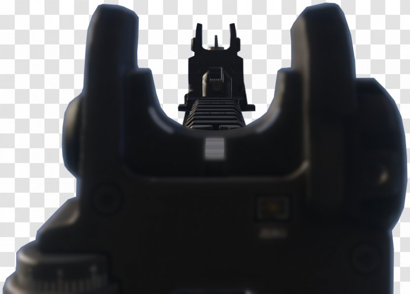 Call Of Duty: Advanced Warfare Ghosts Iron Sights Weapon - Silhouette Transparent PNG