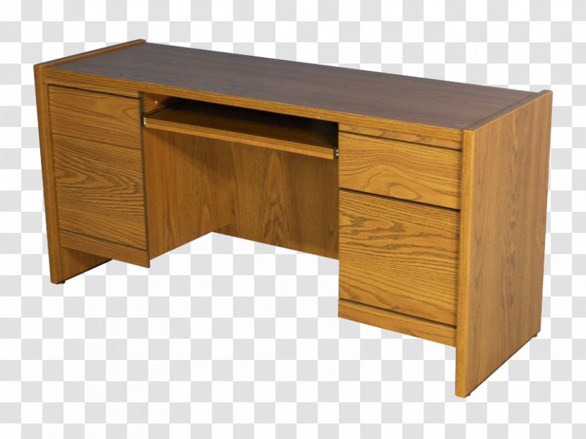 Desk Table Furniture The HON Company Drawer - Executive Office Transparent PNG