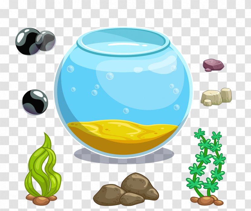 Cartoon Aquarium Icon - User Interface Design - Fish Tank Transparent PNG