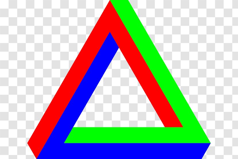 Penrose Triangle Mathematics Clip Art - Sierpinski Transparent PNG