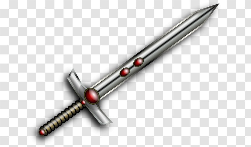 Sword Clip Art - Knightly - Ancient Weapons Transparent PNG