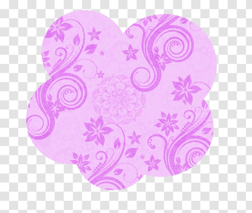Pink M Petal Art - Flowers Watermark Transparent PNG