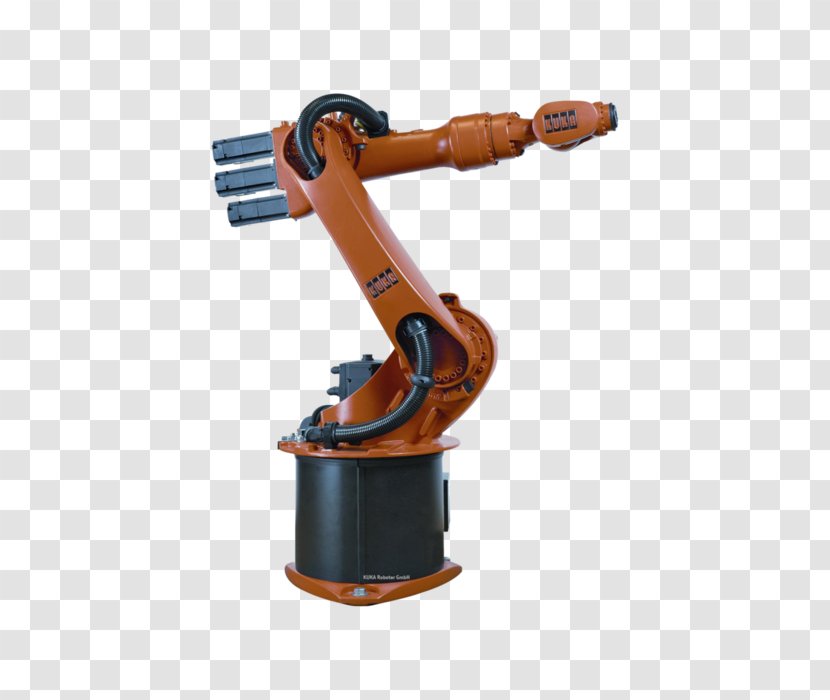 KUKA Robotic Arm Industrial Robot Robotics Transparent PNG