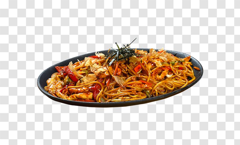 Spaghetti Alla Puttanesca Fried Rice Yakisoba Chinese Noodles Chicken - Shrimp Transparent PNG