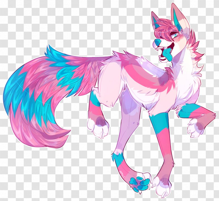 Canidae Horse Dog Legendary Creature - Cartoon Transparent PNG