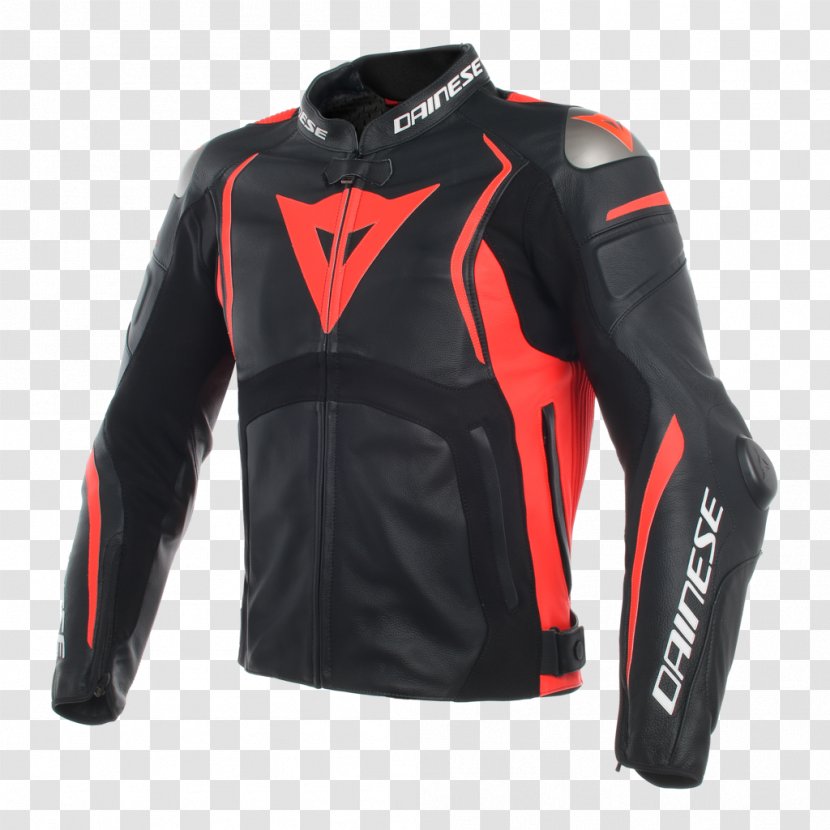 Leather Jacket Dainese Motorcycle - Textile Transparent PNG