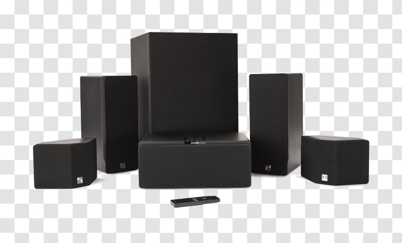 5.1 Surround Sound Home Theater Systems Audio Loudspeaker - Computer Speaker - System Transparent PNG