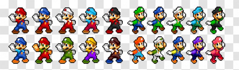 Super Mario Bros. 3 Pixel Art - 2018 - Luigi Series Transparent PNG