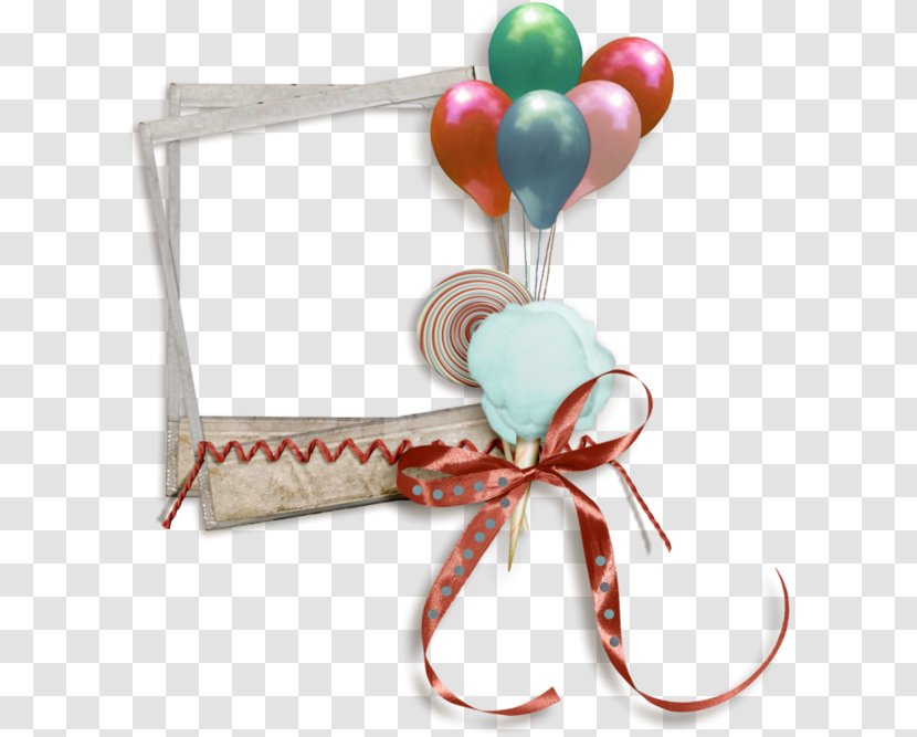 Balloon Birthday - Picture Frames And Bows Balloons Transparent PNG