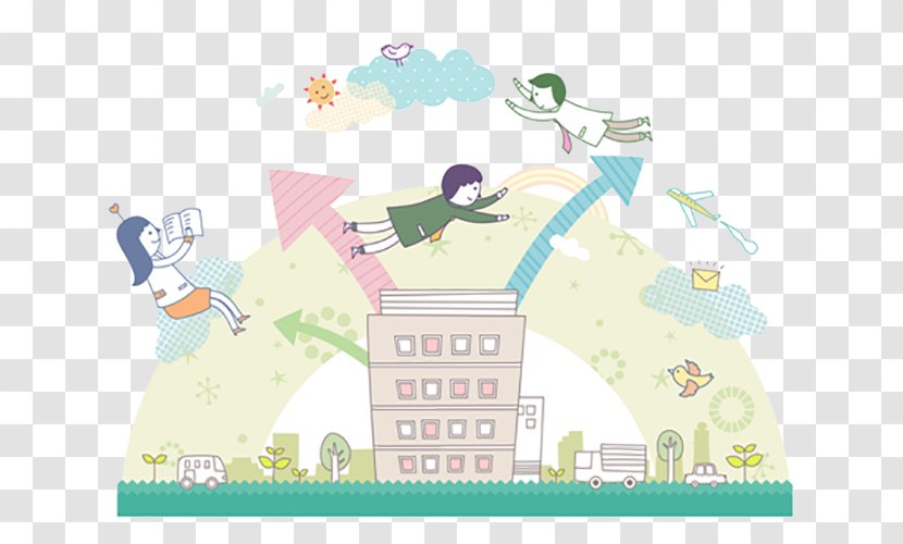 Gwangju Apartment Illustration - Area - Children Transparent PNG