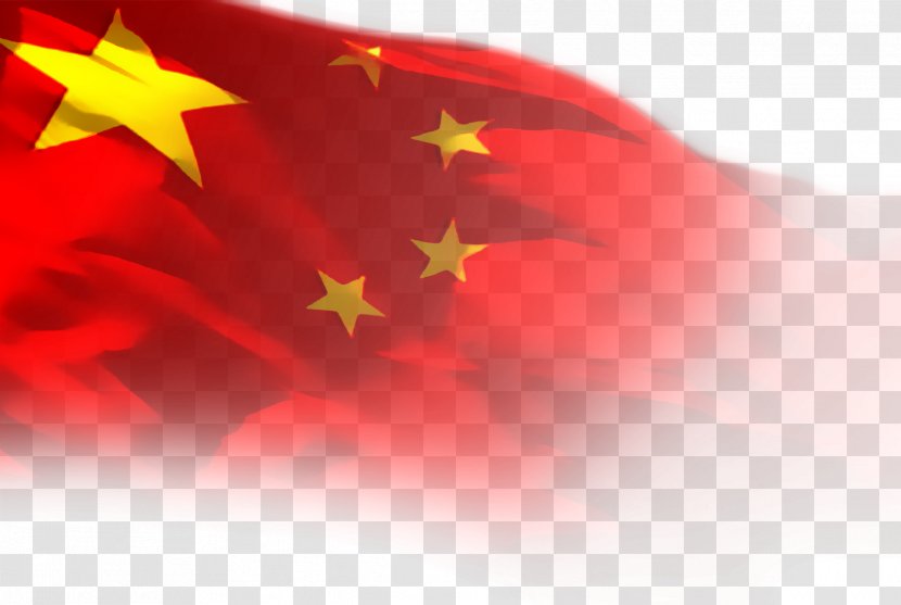 China Flag Download - Red Transparent PNG