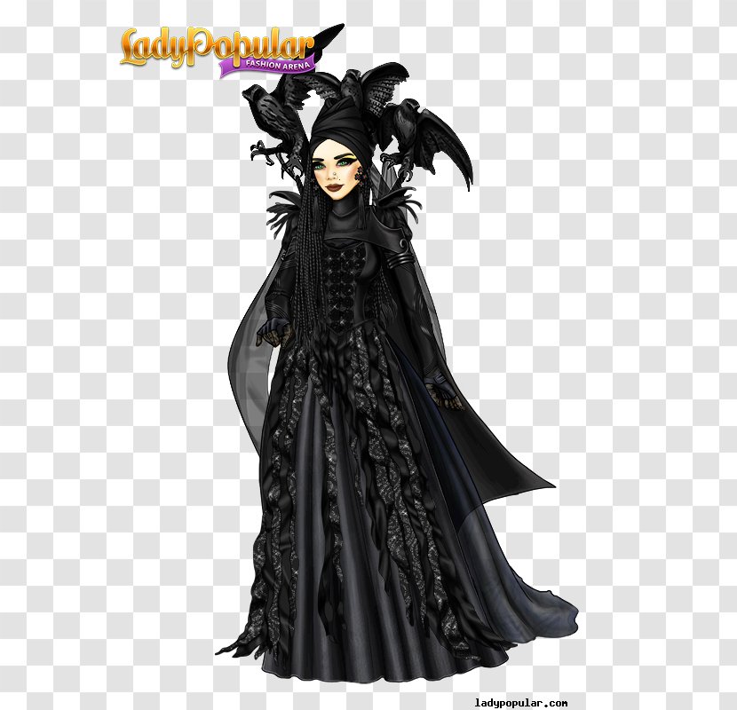 Lady Popular Costume Design Fashion - Good Vs Evil Transparent PNG