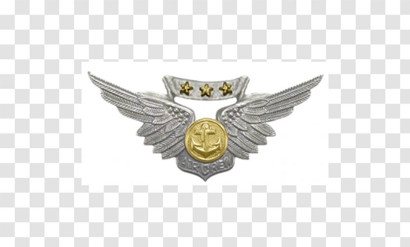 Aircrew Badge United States Navy Marine Corps Aviation - Wing - Naval Aircrewman Transparent PNG