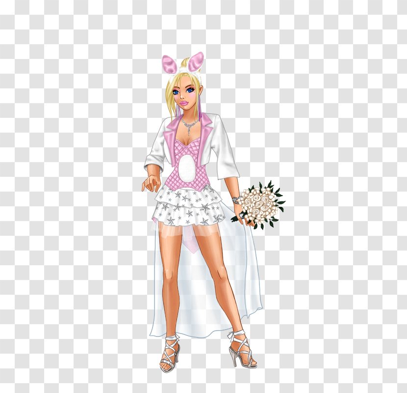 Lady Popular Costume Pink M Character RTV - Frame - Iepurasi Transparent PNG
