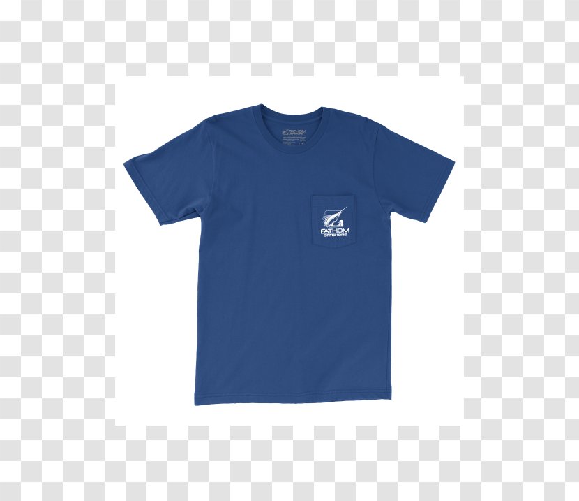 T-shirt Southern Tide Keep Em Cold Sleeve - Cobalt Blue Transparent PNG
