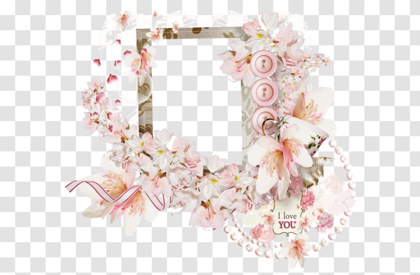 Picture Frame Photography Clip Art - Paintshop Pro - Pink Flower Transparent PNG
