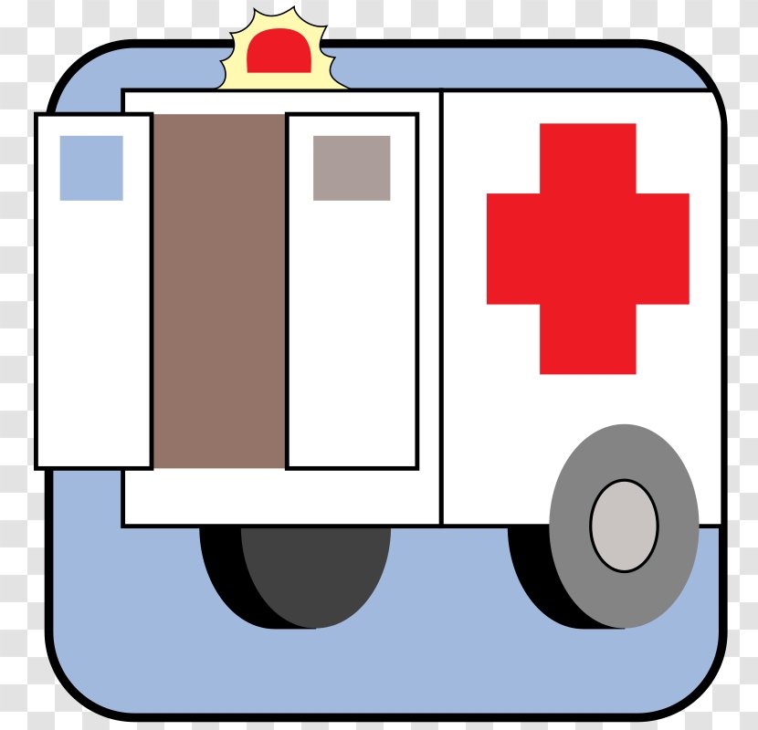 Ambulance Clip Art - Public Domain Transparent PNG