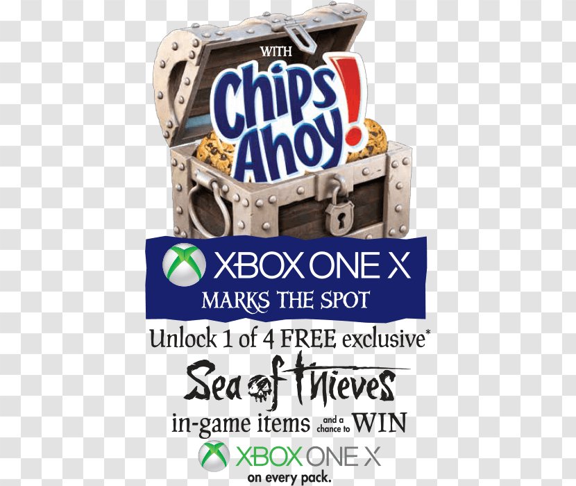 Chocolate Chip Cookie Sea Of Thieves Chips Ahoy! Xbox Biscuits - Ahoy Transparent PNG