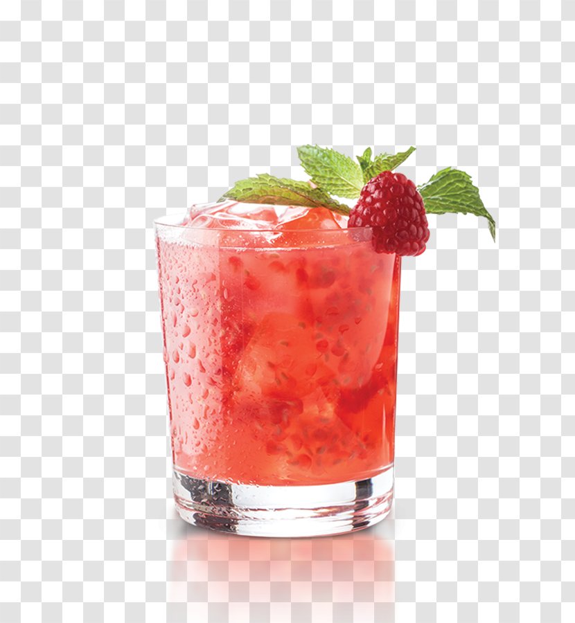 Cocktail Garnish Sea Breeze Bay Mai Tai - Strawberry Juice Transparent PNG