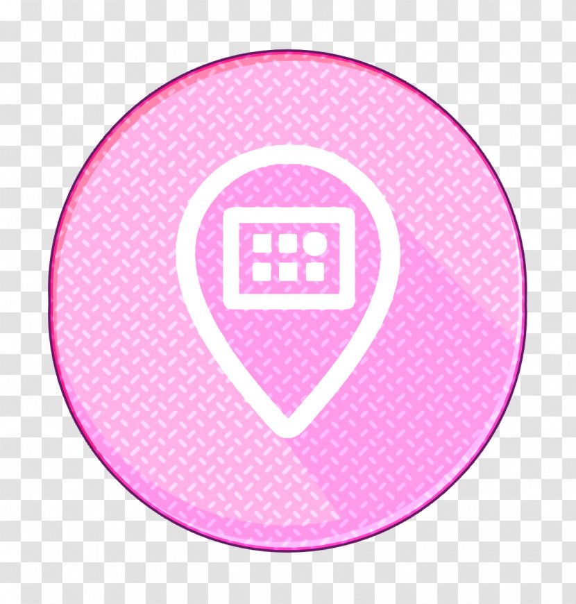 Circle Icon Meetvibe Shadow - Pink - Magenta Transparent PNG