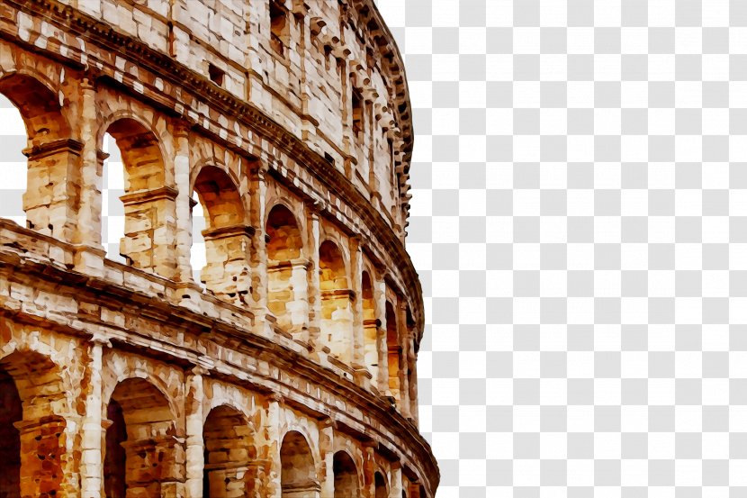 Ancient Rome Building History Facade Image - Roman Architecture Transparent PNG