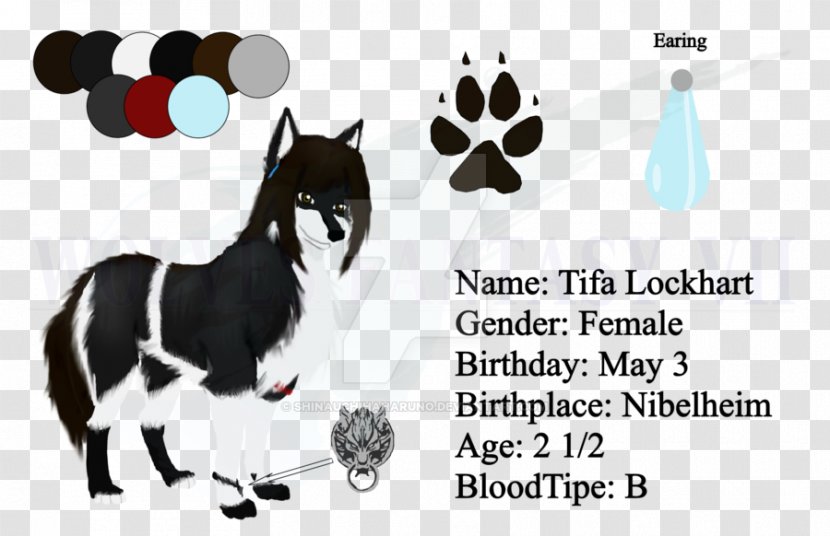 Cat Tifa Lockhart Horse Dog Cloud Strife - Like Mammal Transparent PNG