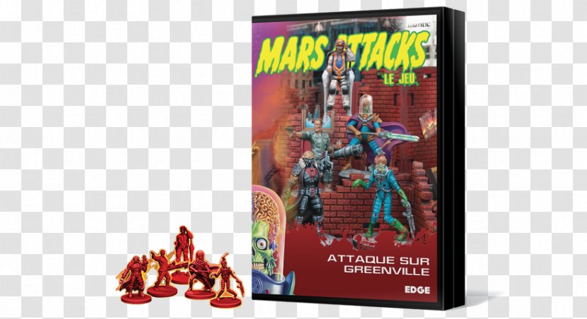 Greenville Unidentified Flying Object Film Town Game - Mars AttackS! Transparent PNG