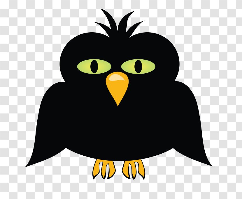 Common Raven Bird Clip Art - Of Prey - Crow Transparent PNG