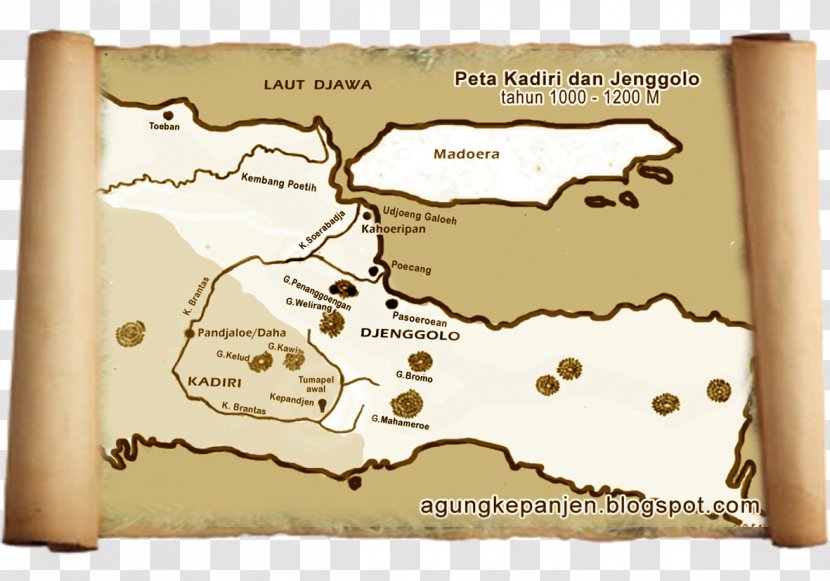 Kepanjen, Malang Kediri, East Java Janggala Kediri Kingdom - Raja - Map Transparent PNG