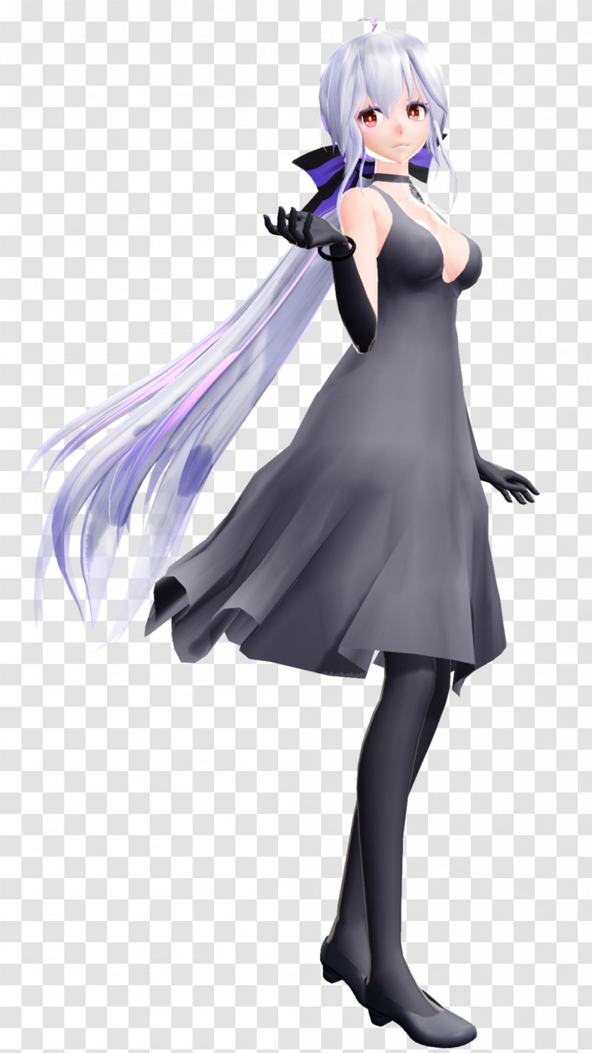 Dress Hatsune Miku: Project DIVA Arcade MikuMikuDance Vocaloid - Silhouette - And I Love China Transparent PNG