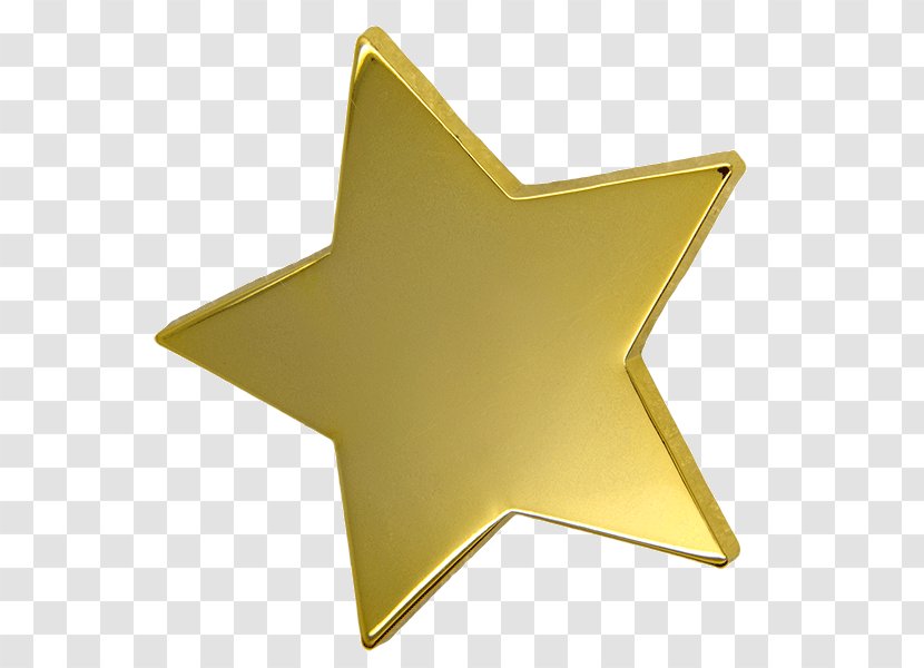 Image Star Transparency Gold - Yellow Transparent PNG