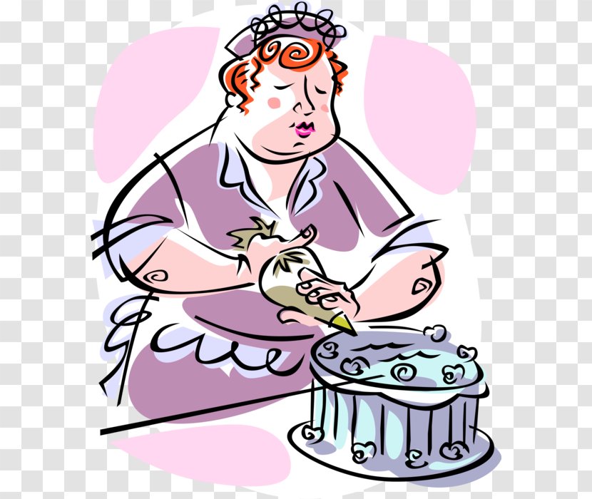 Clip Art Frosting & Icing Cake Bakery - Decorating Supply Transparent PNG