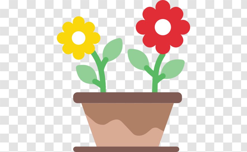 Flowering Plant Happiness Artwork - Flowerpot - Google Chrome Transparent PNG