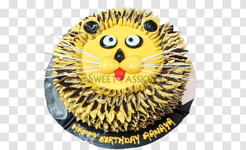 Princess Cake Torte Bakery Birthday - Lion Face Transparent PNG