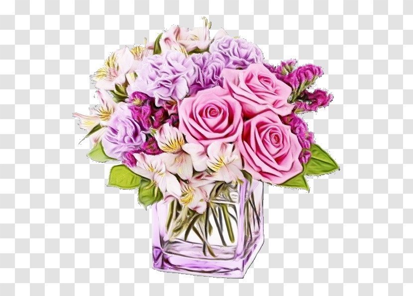 Garden Roses - Bouquet - Purple Rose Family Transparent PNG