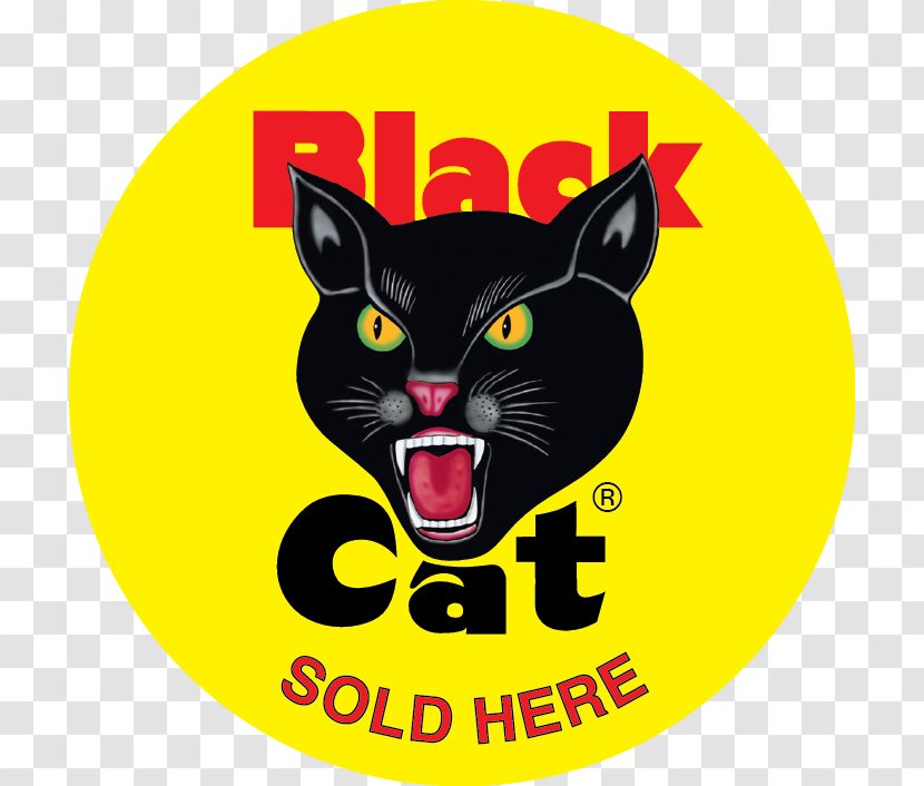Black Cat Fireworks Ltd. Firecracker Standard - Domestic Short Haired Transparent PNG