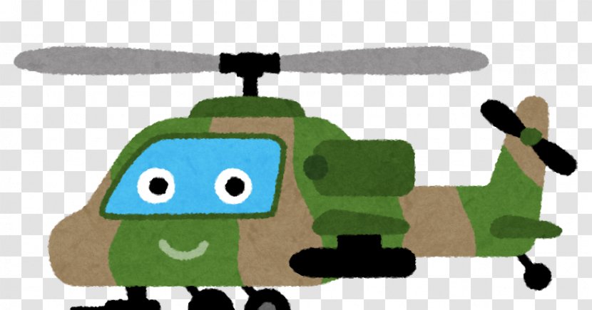 Helicopter Rotor いらすとや Military Camouflage Attack - Character - War Transparent PNG
