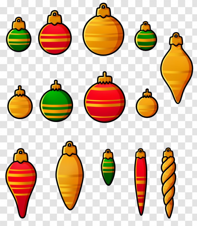 Clip Art Illustration Yellow Food Product - Bauble Poster Transparent PNG