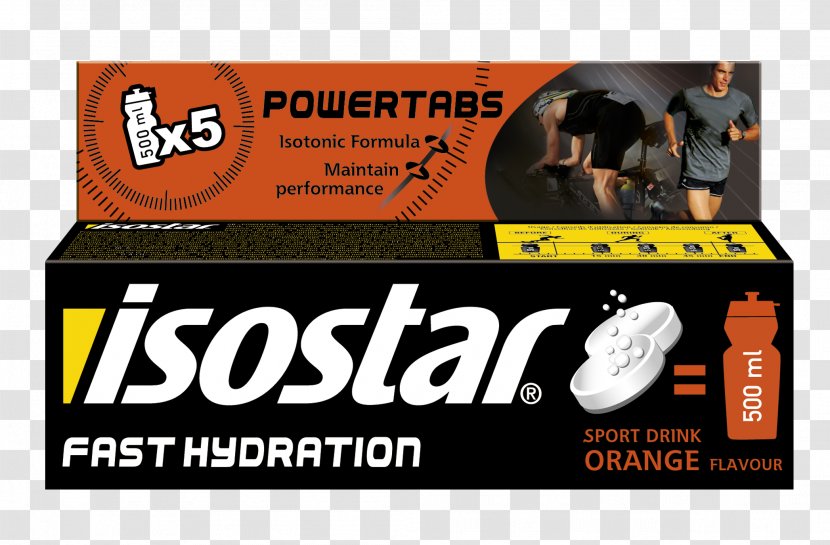 Isostar Sports & Energy Drinks Tablet Beverages Apelsin - Brand - Hydration Transparent PNG