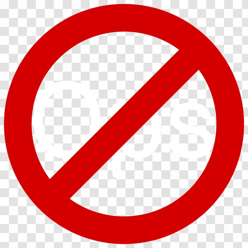 No Symbol Circle Library - Sign - Stop Transparent PNG